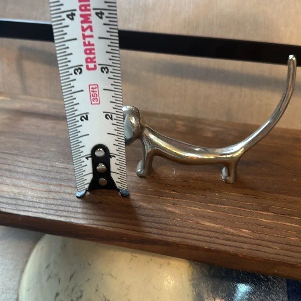 Chrome Plated Dog Ring Holder